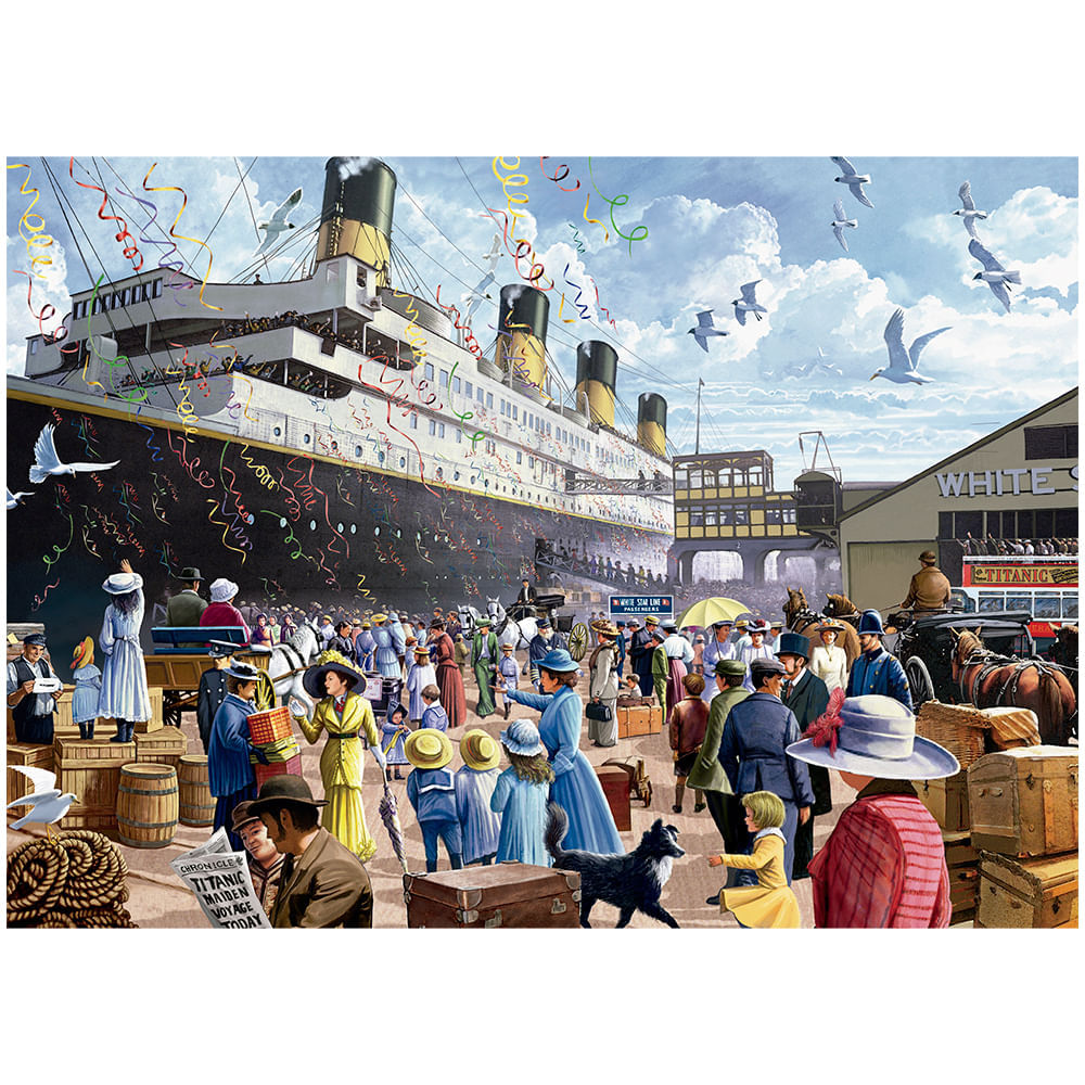 Quebra-cabeça 2000 peças Titanic