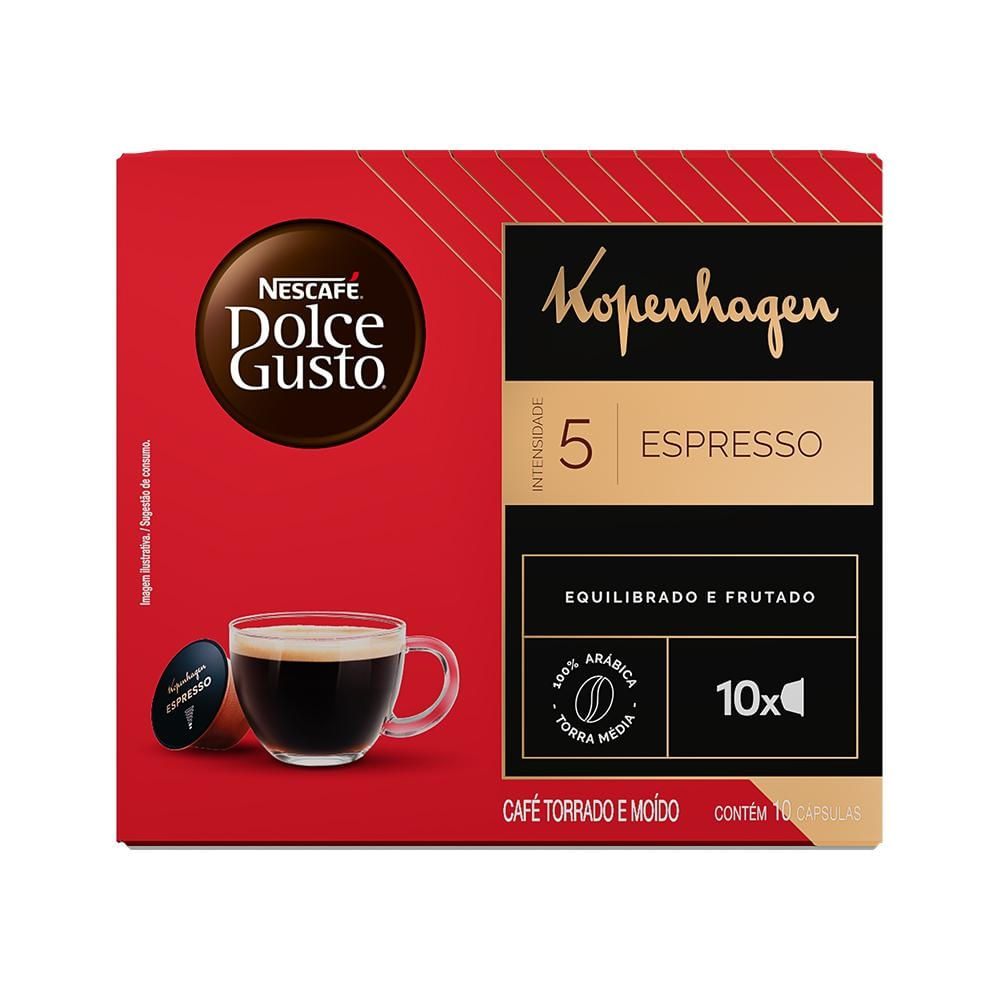 Foto 4 de NESCAFÉ Dolce Gusto Kopenhagen Espresso 10 cápsulas
