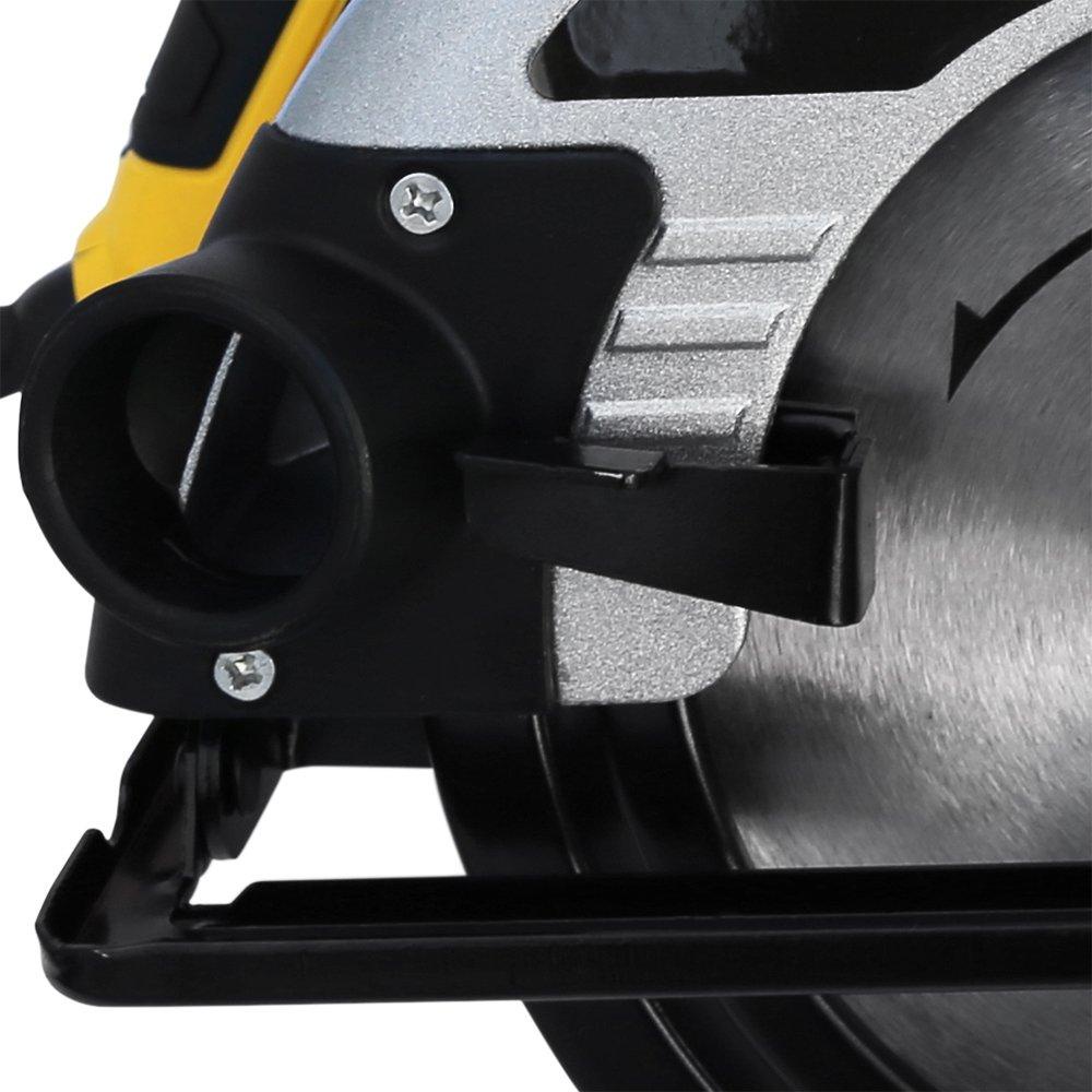 Serra Circular 220V 7.1/4" Polegadas 185mm 1400W para Madeira 4500rpm Profissional - Lith