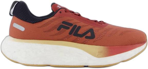 Tênis Fila Float Maxxi 2 Preto Vermelho e Laranja
