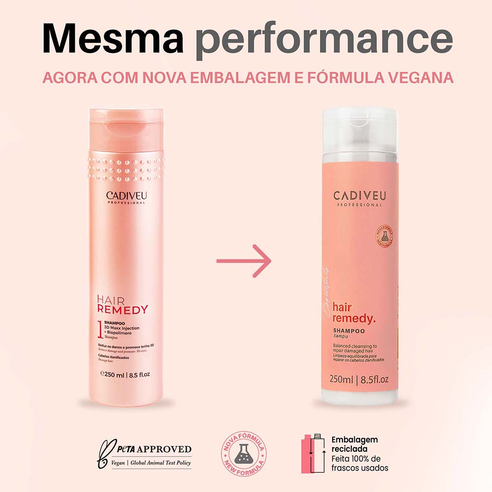 Foto 2 de Cadiveu Hair Remedy - Shampoo — 250ml