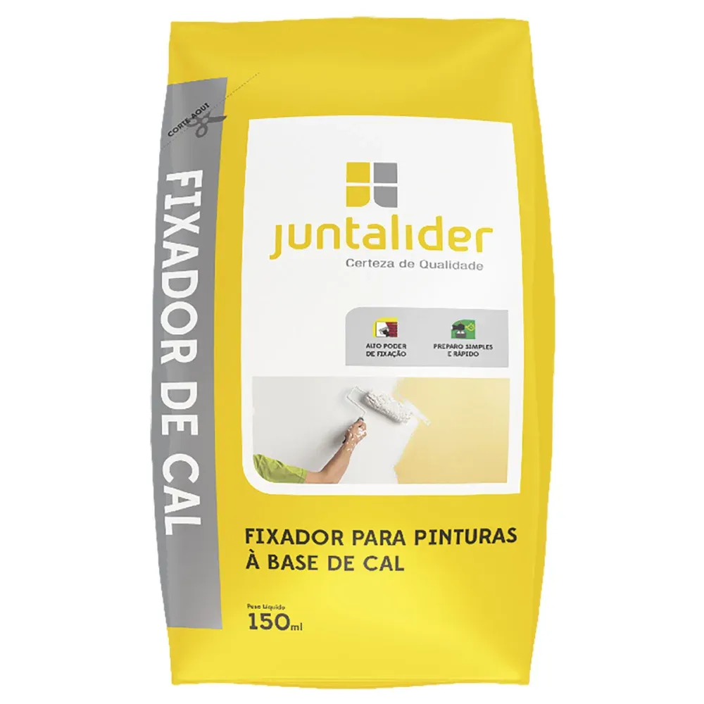 Fixador de Cal para Tinta Sachê 150ml Juntalider