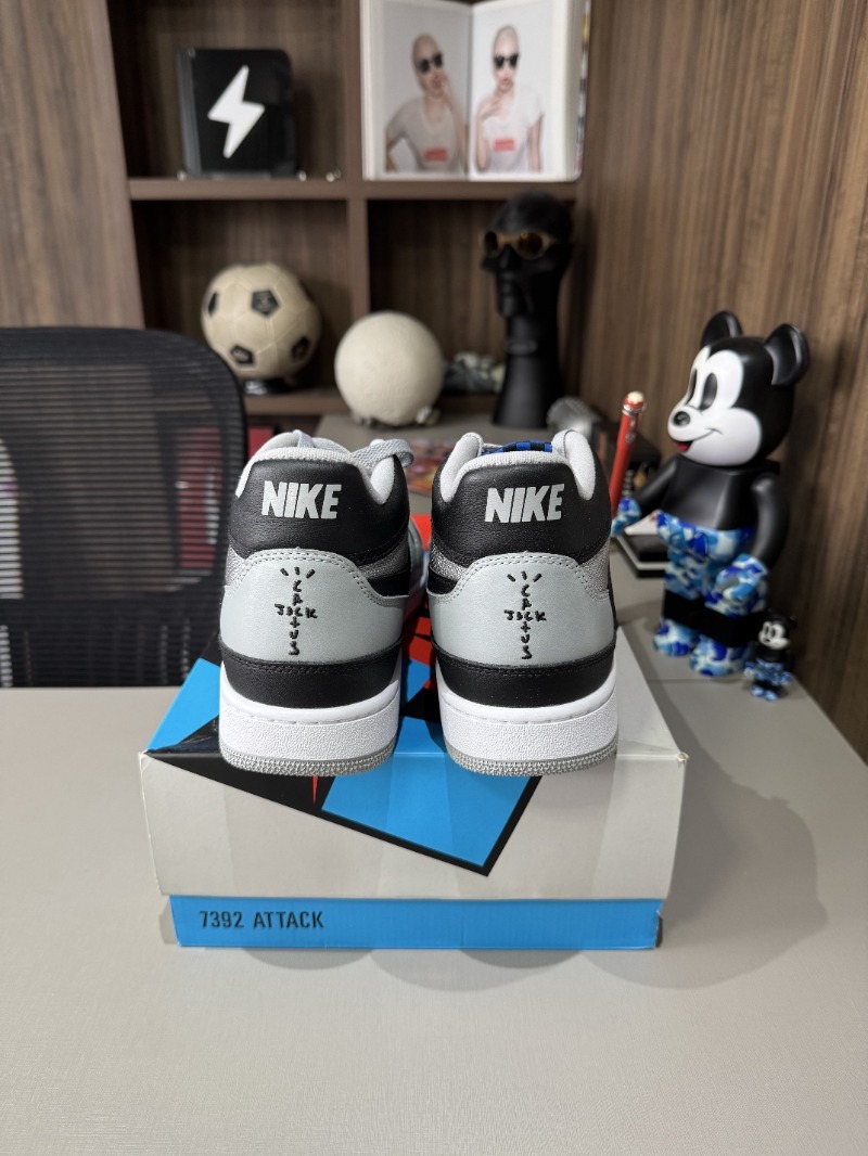 Foto 4 de Cactus Jack x Nike Mac Attack Light Smoke Grey Travis Scott — 44, Novo