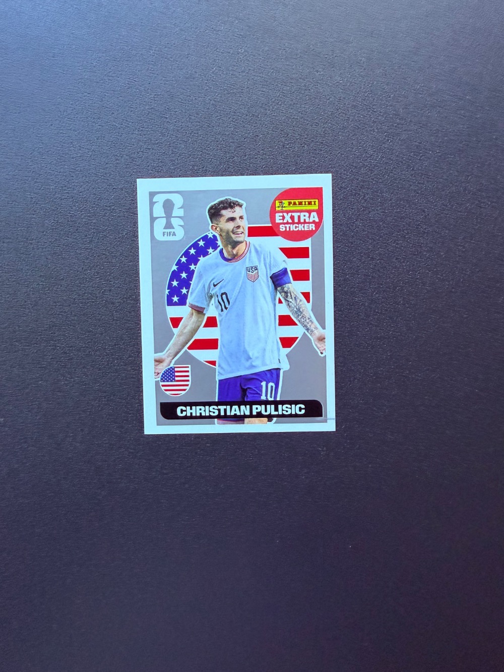Figurinha Panini Christian Pulisic Legend Prata FIFA World Cup 2026 — Único, Usado