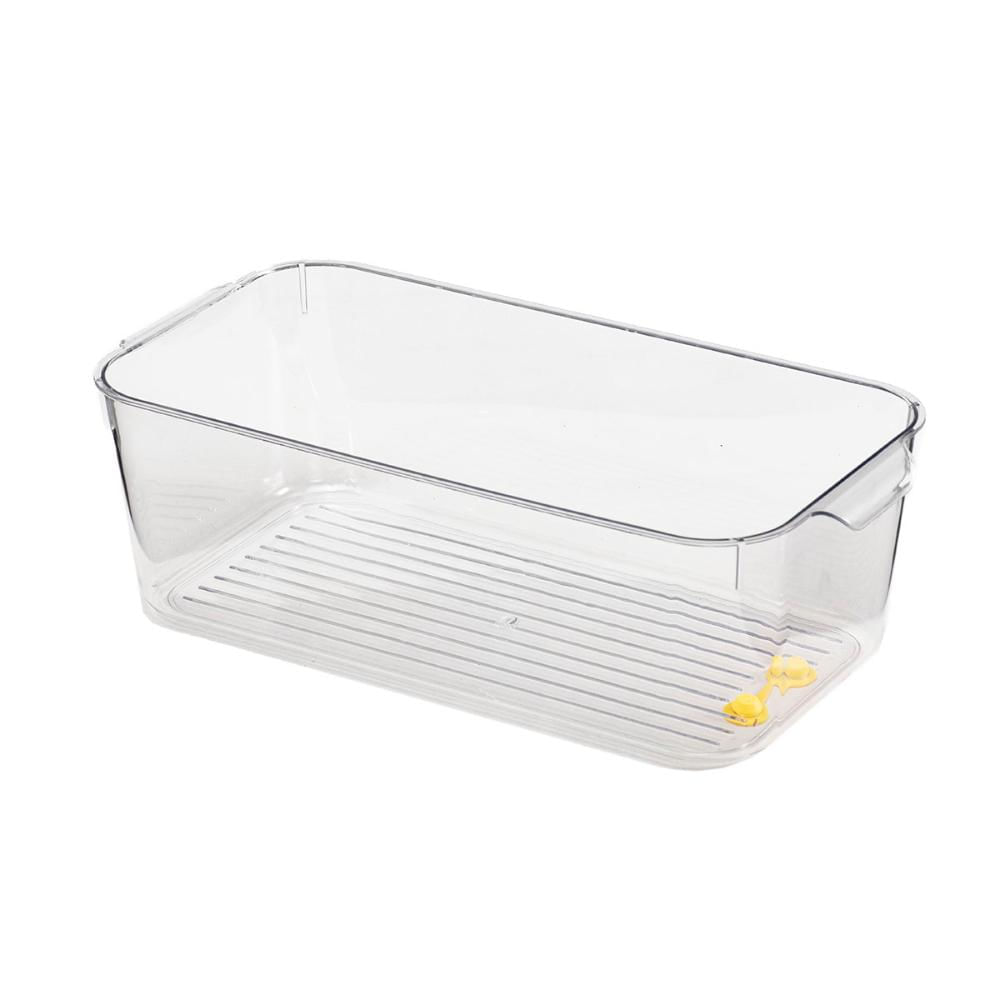 Suporte para Geladeira 30x16cm Acrílico Organizador com Alça