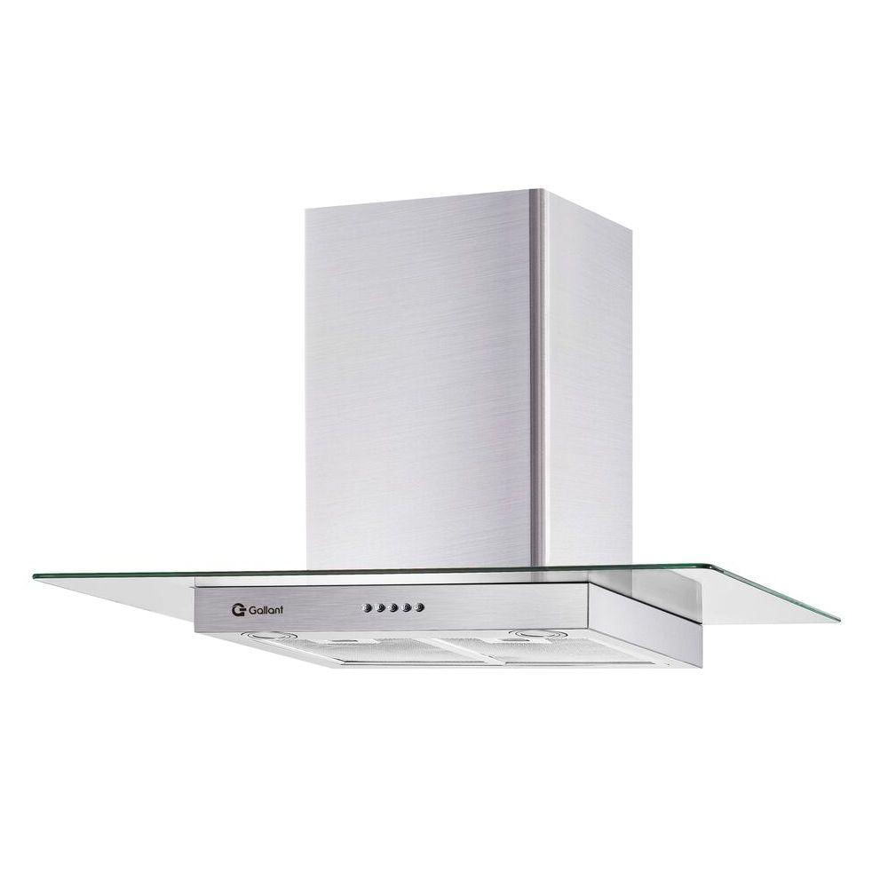 Coifa Parede Gallant Venezia Vidro Reto Inox 90cm 220V 220
