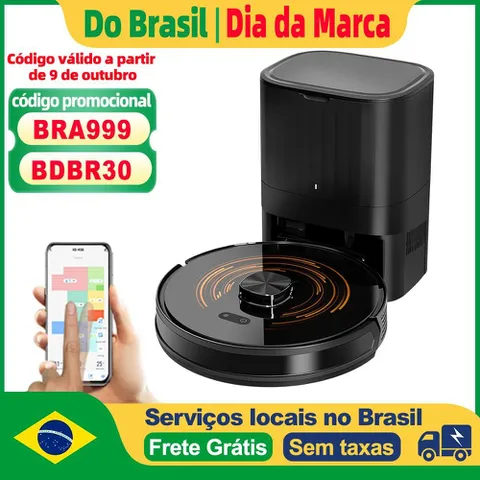 Aspirador Robô ABIR K30 6500PA com Limpador