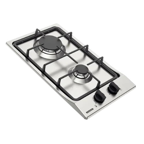 COOKTOP GAS INOX DOMINO FF 2GX 30 - TRAMONTINA