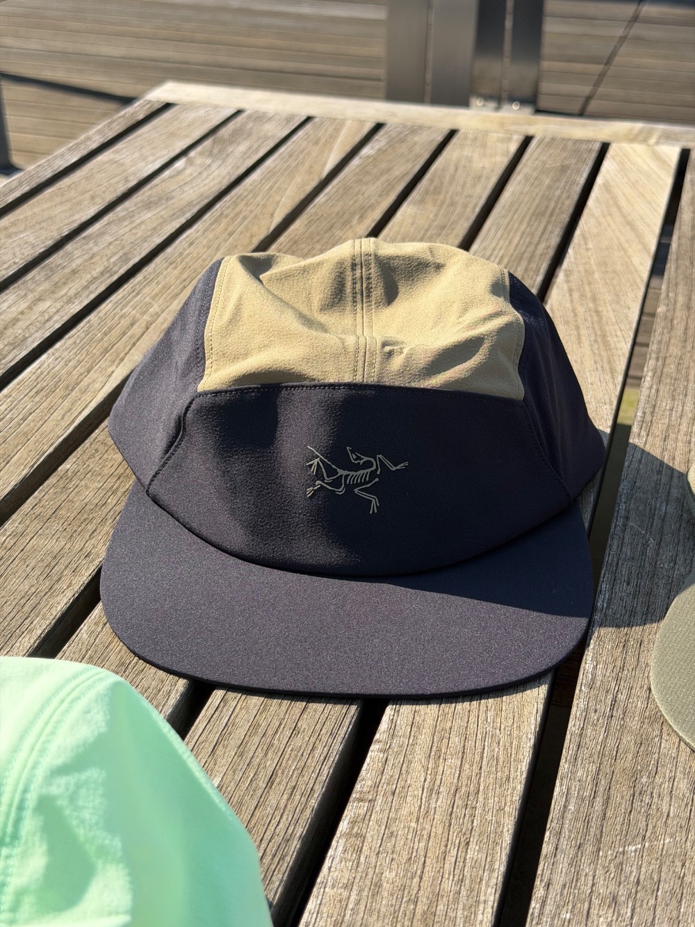 Boné Arc'teryx Gamma 5 Panel Cap Black Crocodile — M, Novo