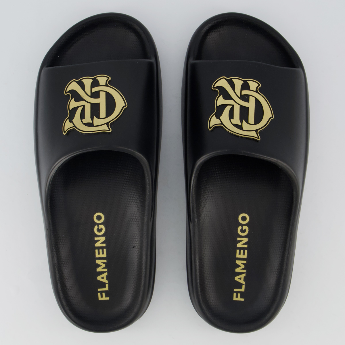 Chinelo Flamengo Nuvem Preto