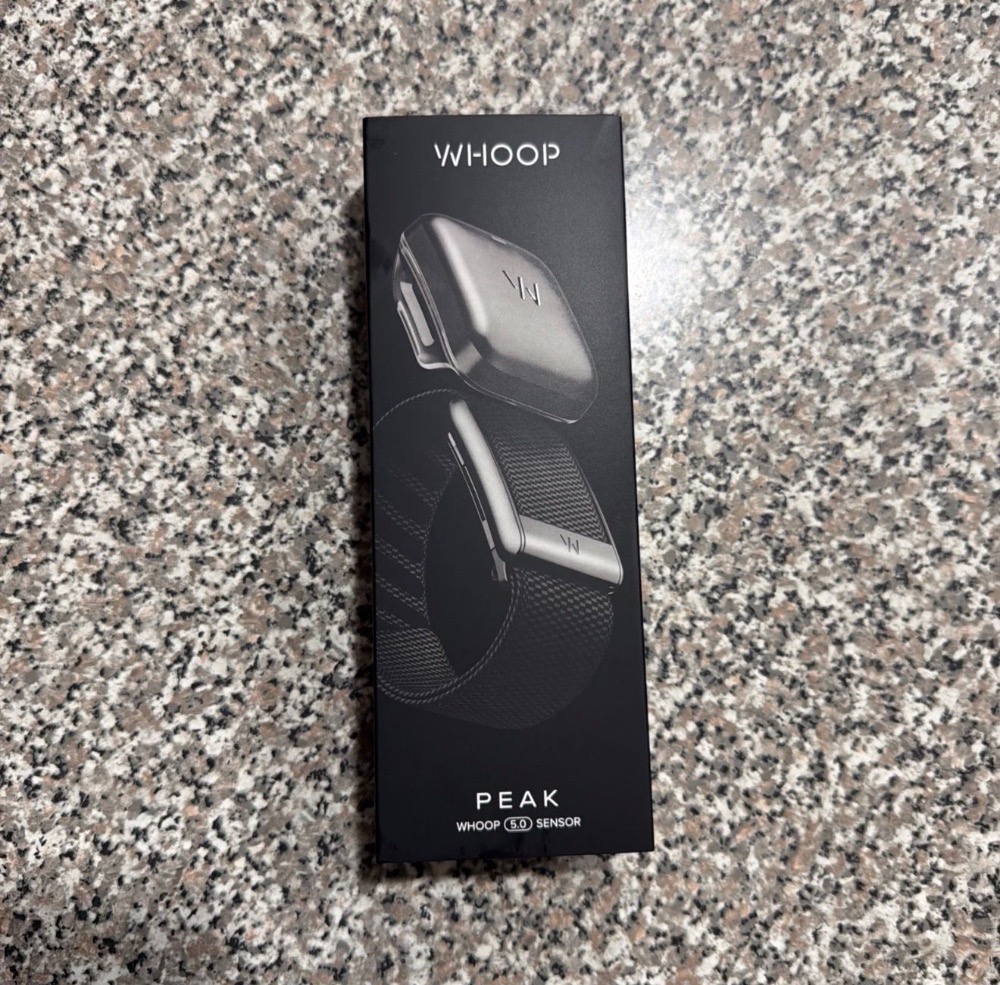 WHOOP Peak 5.0 — Único, Novo