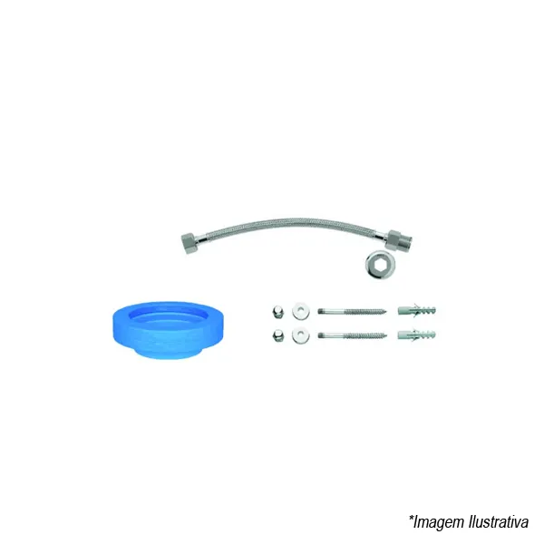 1200.C.KIT.PCD KIT INSTALAC.P/BACIA C/CX.FIX.VERTIC.-CR DECA