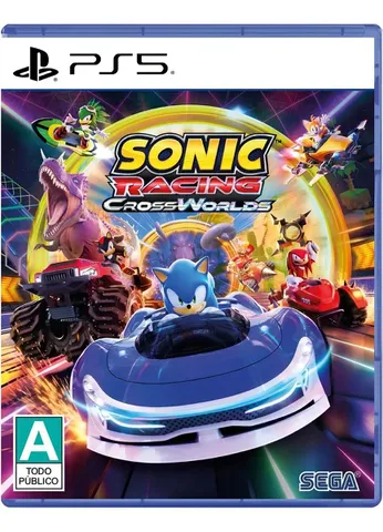 Jogo Sonic Racing Crossworlds PS5 Edição Lançamento