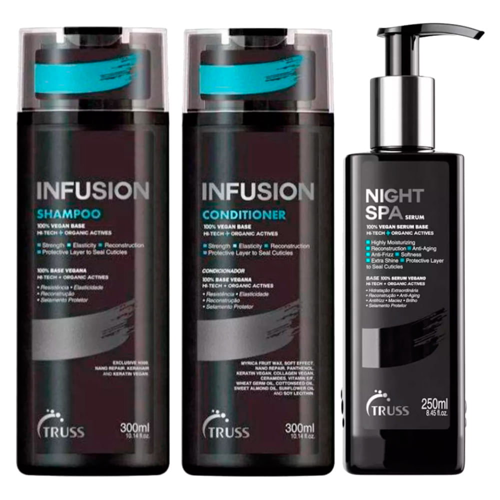 Truss Professional Infusion Kit - Shampoo + Condicionador + Sérum — Kit