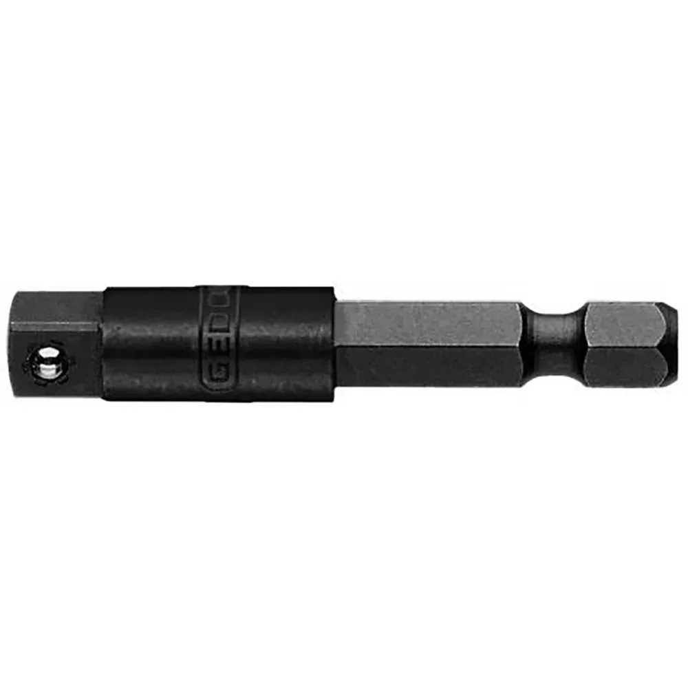 Adaptador de Soquetes Longo em Cromo Vanádio 1/4" 50mm Gedore