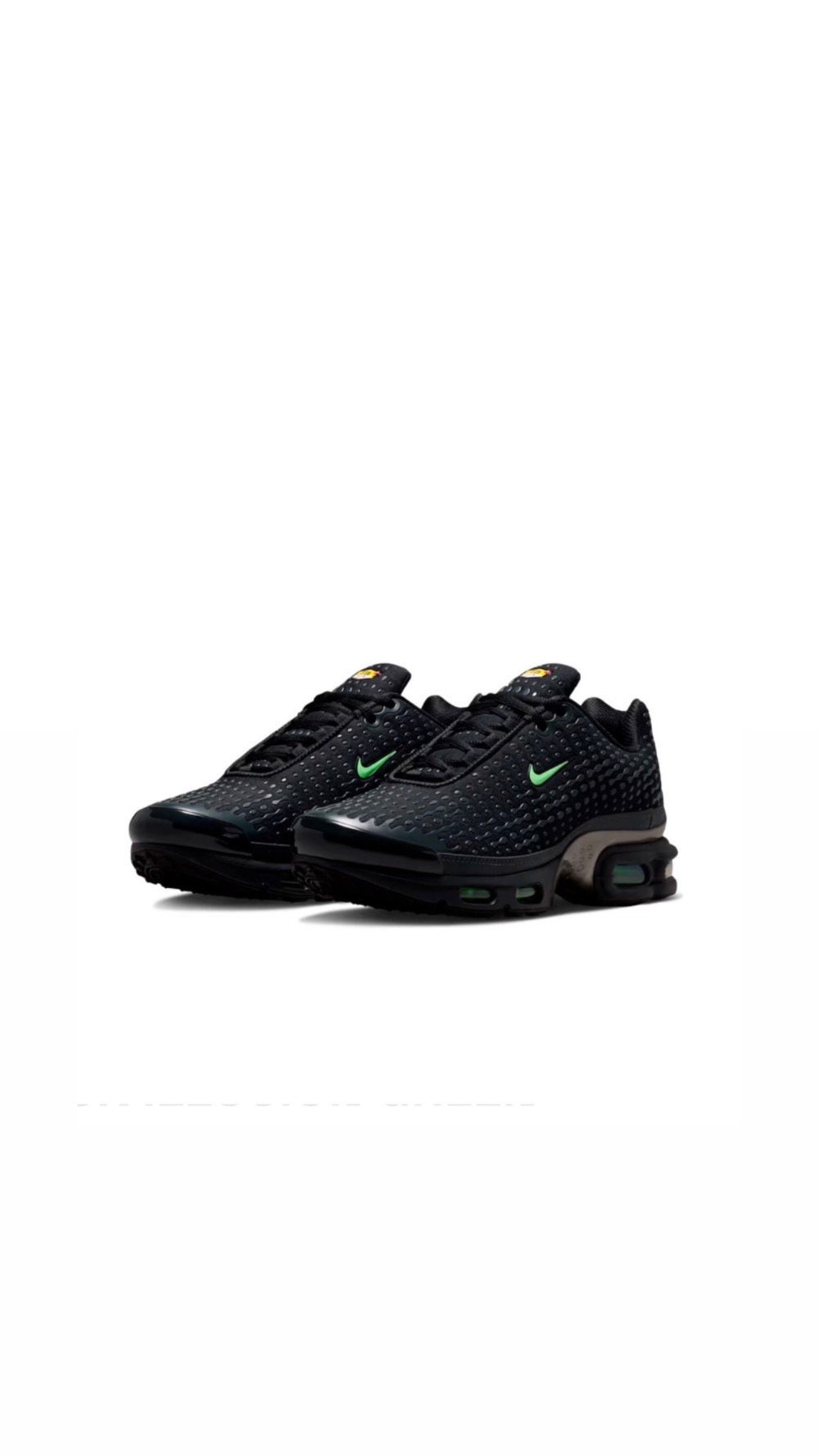 Nike Air Max Plus VII Black Illusion Green — 41, Novo