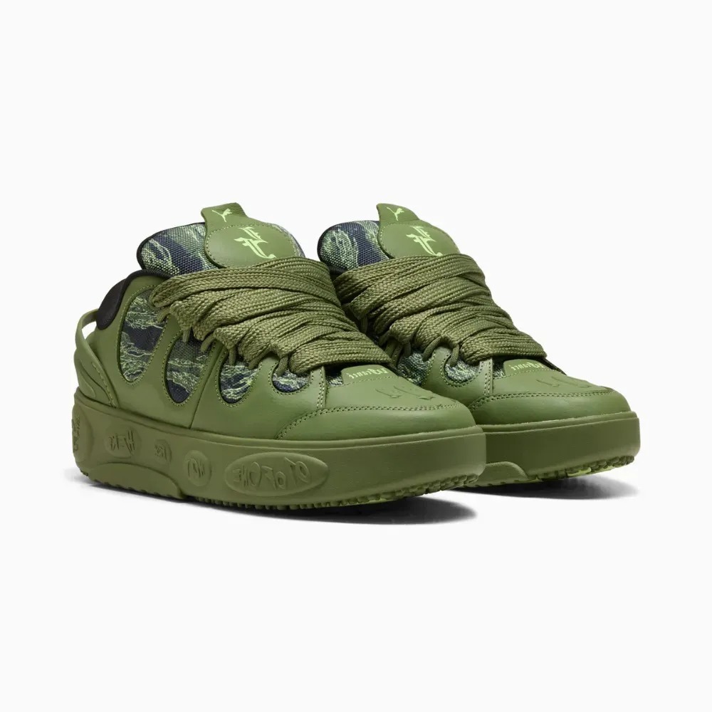 LaMelo Ball x Puma LaFrancé Camo Avocado Green — 39, Novo