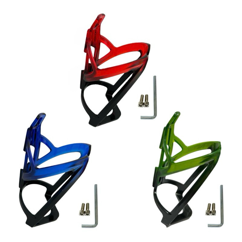Suporte De Garrafa De Água Absolute C/Parafusos inox Em Gaiolas Para Bicicletas MTB e Estrada Leve bicores
