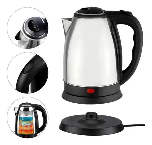 Chaleira Elétrica Auto Desligamento Inox 2L