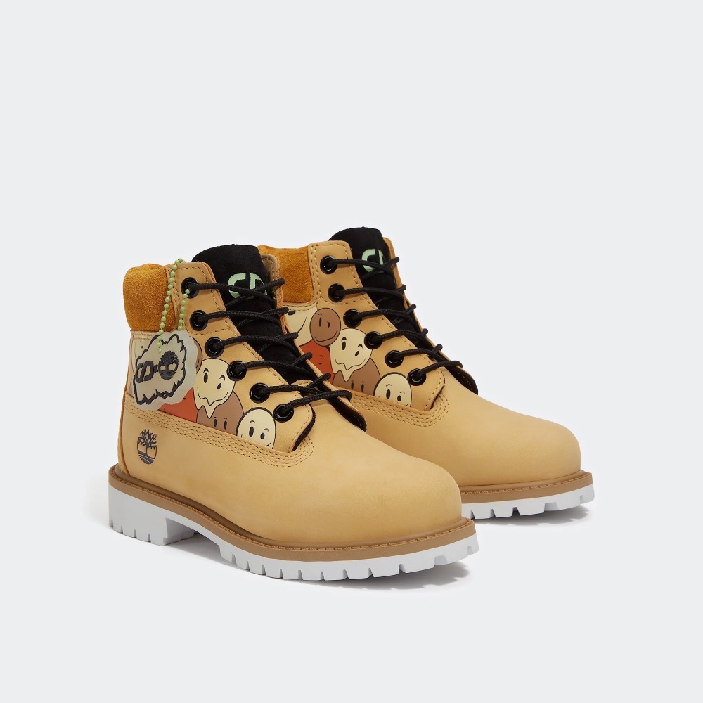 CNSTNT:DVLPMNT x Timberland Bota Premium 6-Inch Shades of Happiness — 35.5, Novo