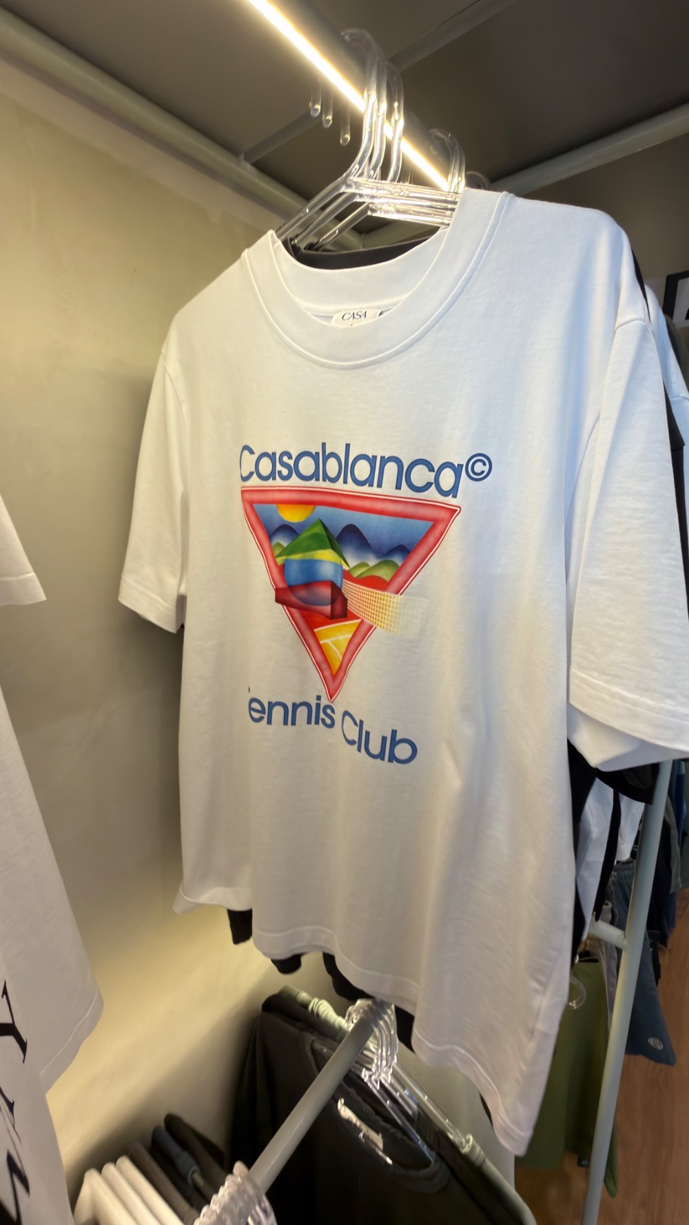 Camiseta Casablanca Tennis Club Icon White — M, Novo