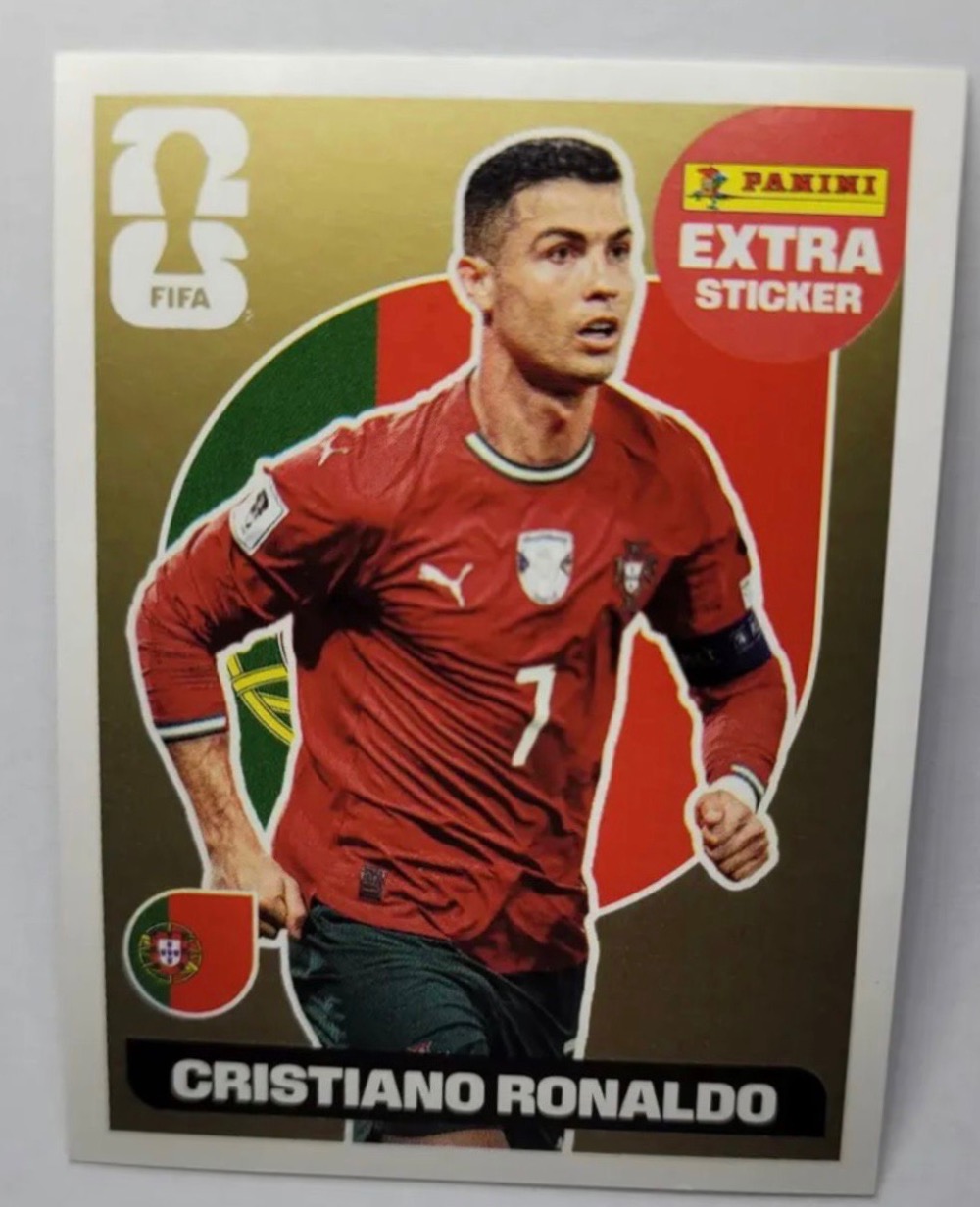 Figurinha Panini Cristiano Ronaldo Legend Ouro FIFA World Cup 2026 — Único, Novo