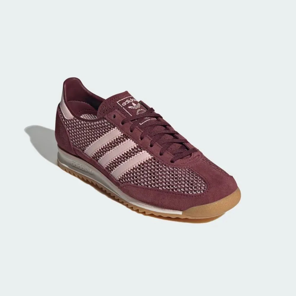 adidas SL 72 OG Shadow Red Sandy Pink Off White Feminino — 34 / 35 / 36 / 37 / 39, Novo