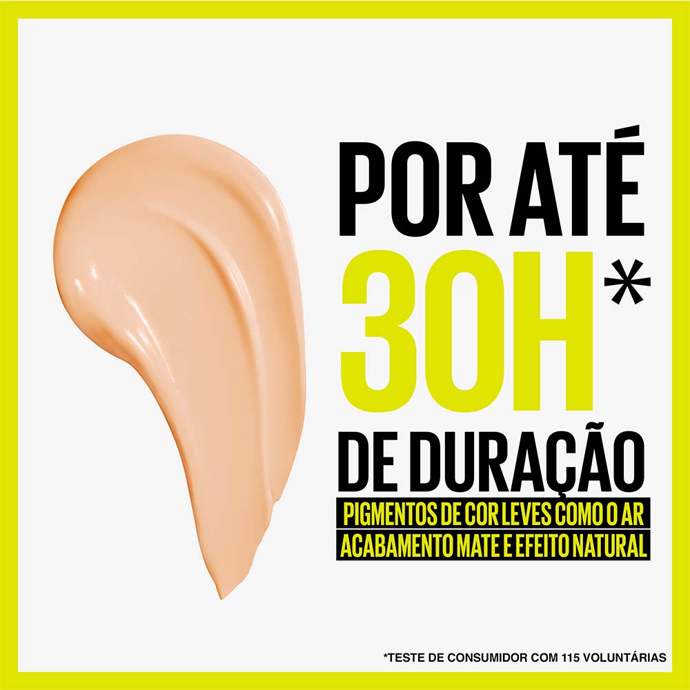 Foto 3 de Base Longa Duração Maybelline NY SuperStay Active Wear 30H — Natural Beige