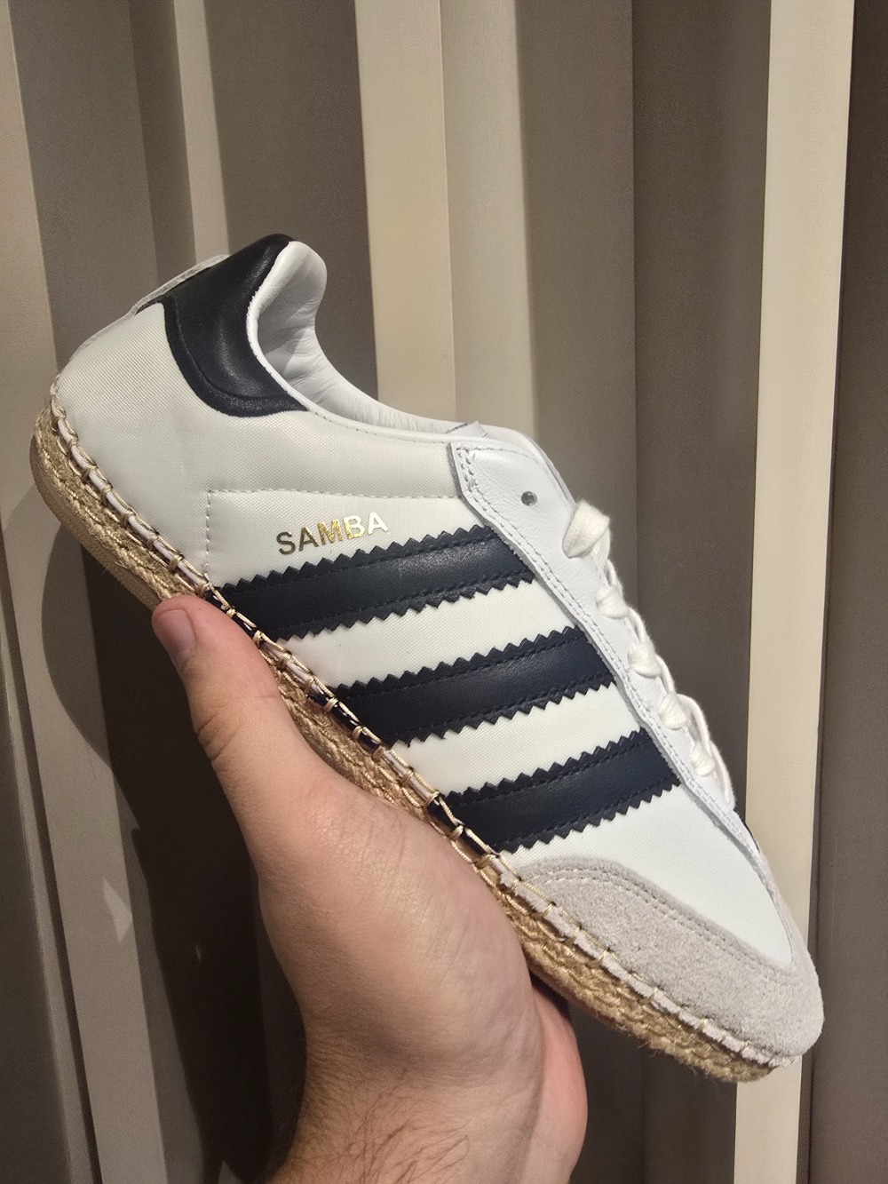 CLOT x adidas Samba Edison Chen Cloud White Core Black — 39 / 41 / 44 / 45, Novo