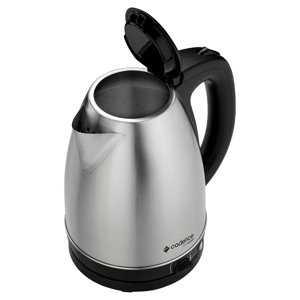 Foto 4 de Chaleira Elétrica Cadence Inox Control 1,8L 110V
