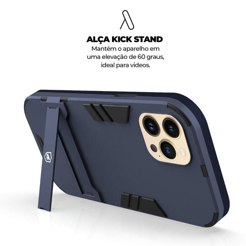 Foto 3 de Capa Armor e Pelicula Coverage para iPhone 13 Pro - Gshield