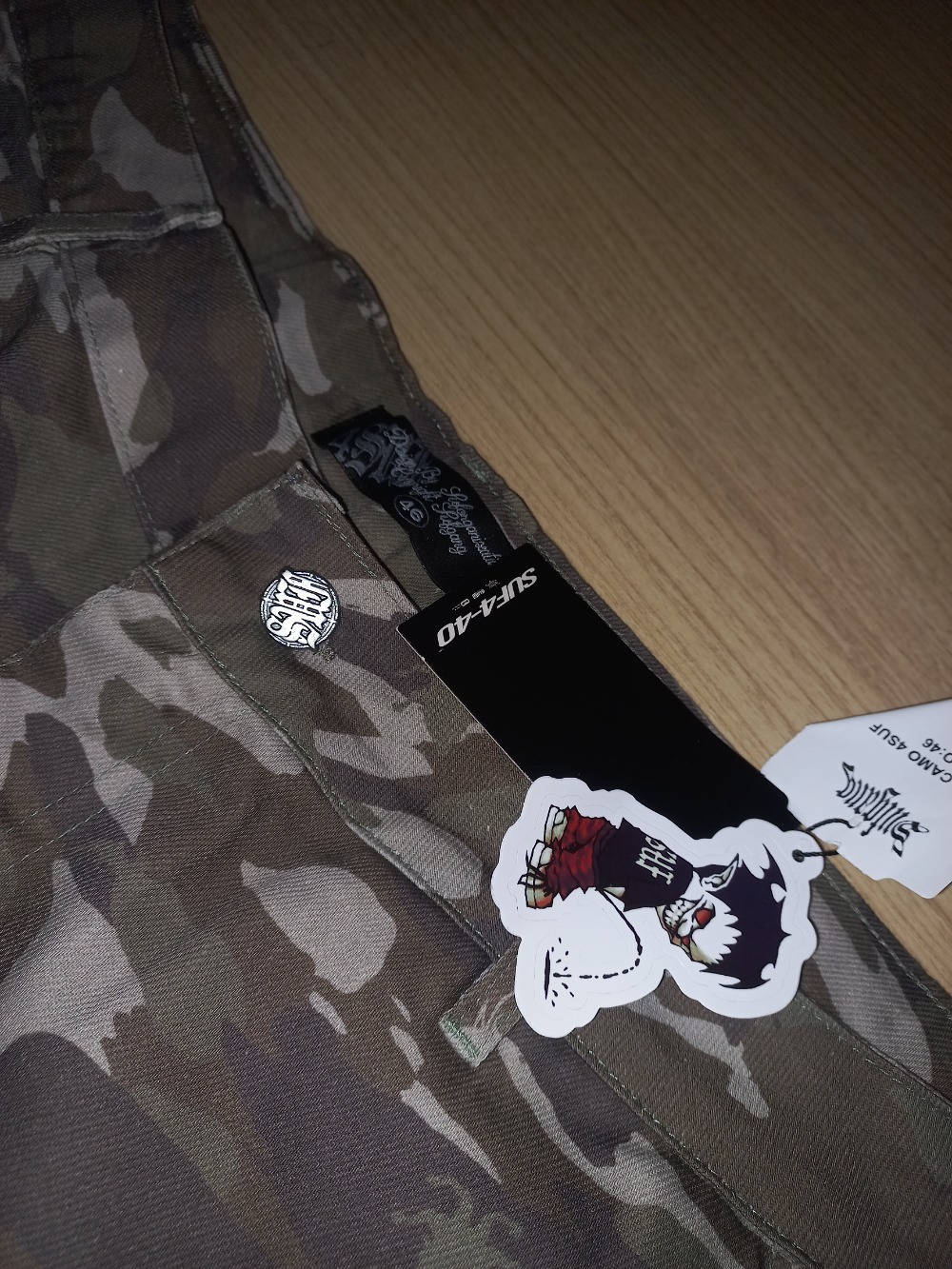 Bermuda Sufgang Jorts Cargo 4SUF Camo — 46, Novo