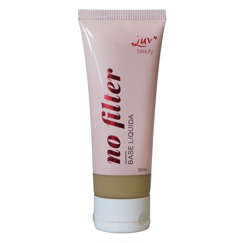 Base Líquida Luv Beauty No Filter — 02 Caramel