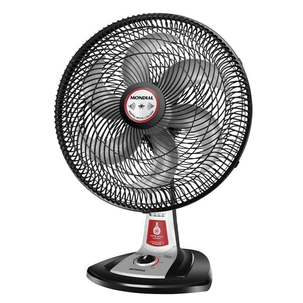 Ventilador de Mesa Mondial Turbo Tech Repelente Líquido VT-RP-03 220