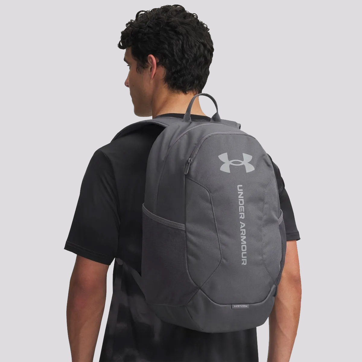 Mochila Under Armour Hustle Lite Backpack Cinza