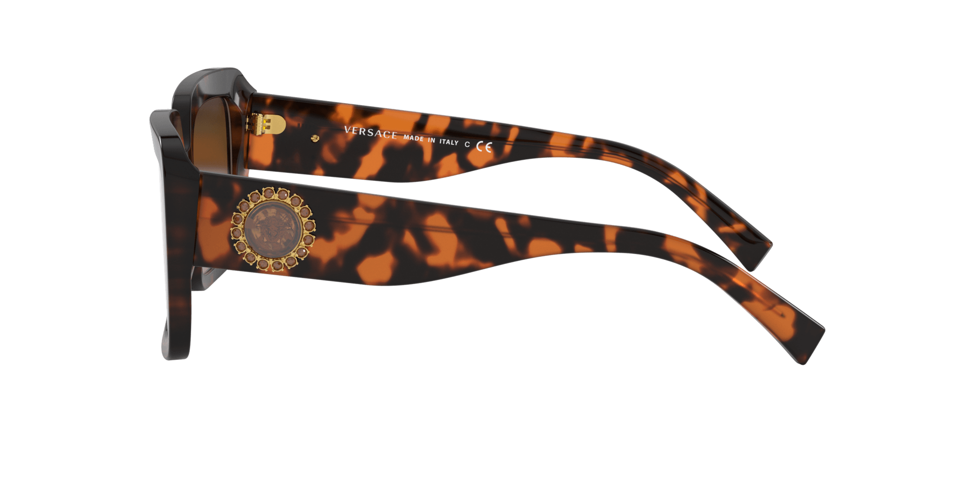 Óculos de sol Versace, modelo VE4384B, cor 944/74, tamanho 54