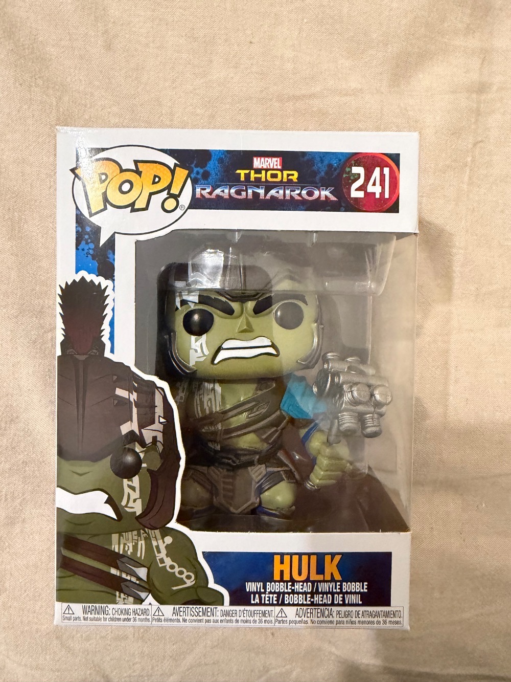 Funko Pop! Thor Ragnarok Hulk #241 — POP, Novo