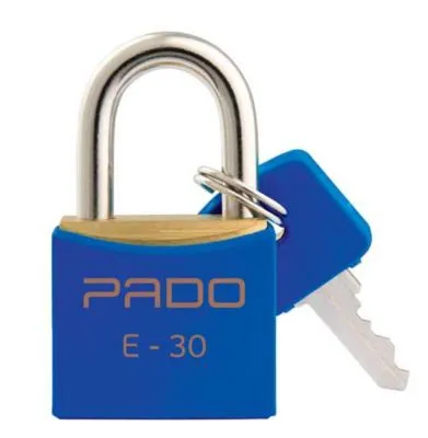 CADEADO CORES SM LT-30MM AZUL PADO