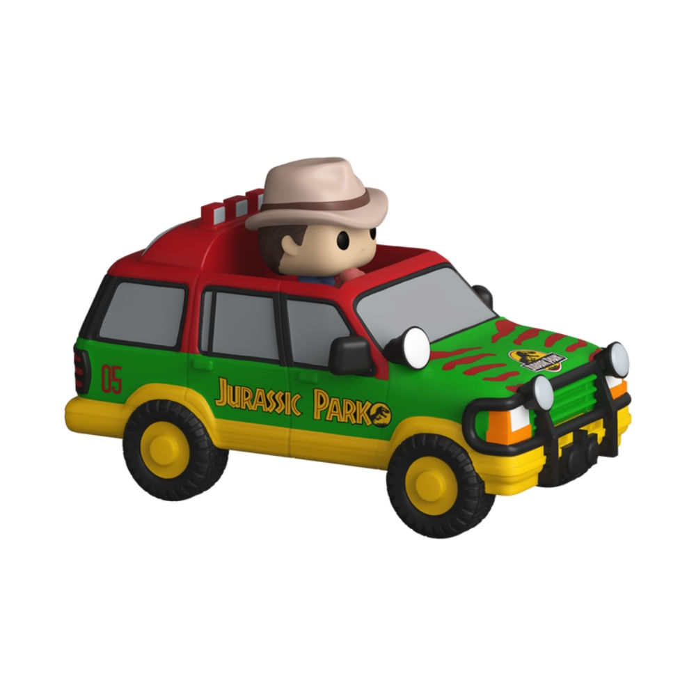 Foto 2 de Bitty Pop! Rides Jurassic Park Dr. Alan Grant e Jurassic SUV