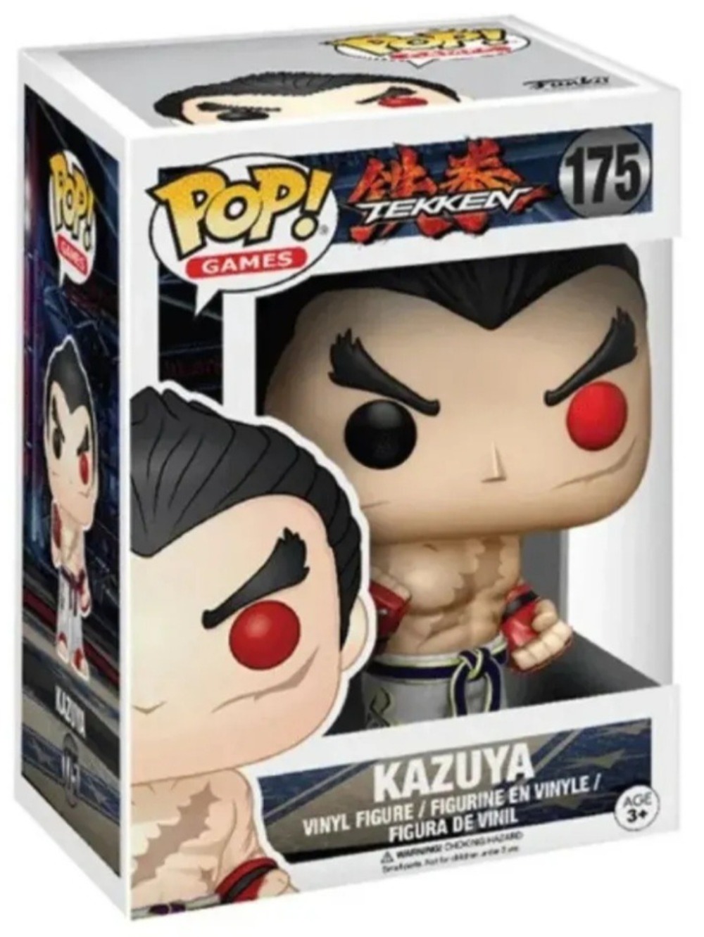 Funko Pop! Tekken Kazuya #175 — POP, Novo
