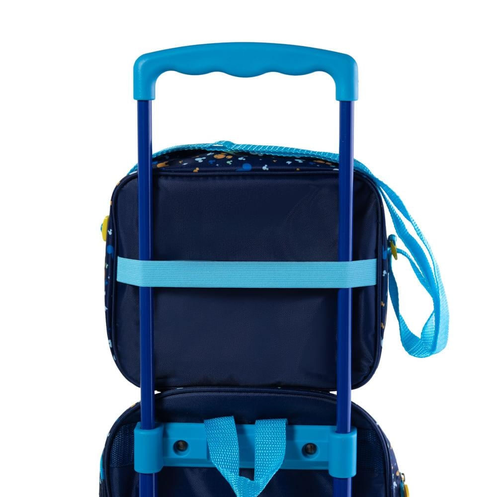 Foto 2 de Lancheira Escolar Masculina Mickey Azul U / Azul