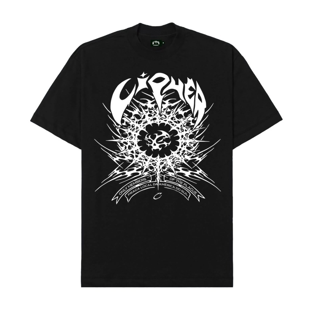 Camiseta CIPHER Passport Black — G, Novo
