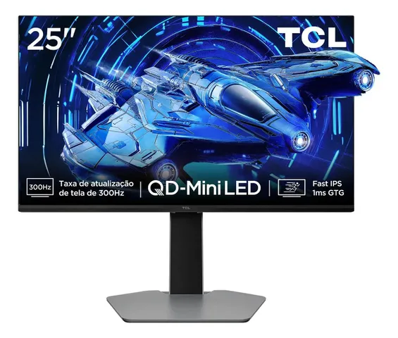 Monitor Gamer Tcl 25 Pol Full HD 300Hz Freesync HDR