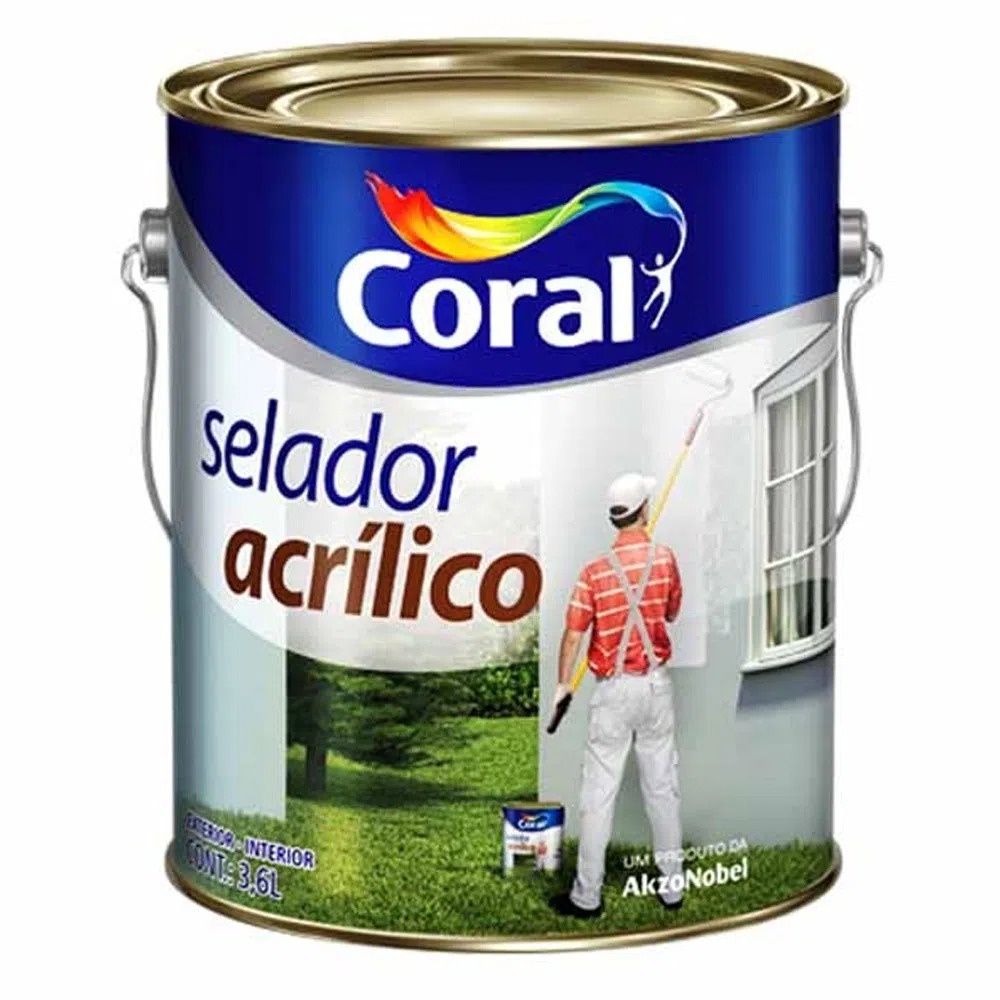 Selador Acrilico Coral 3,6 Litros