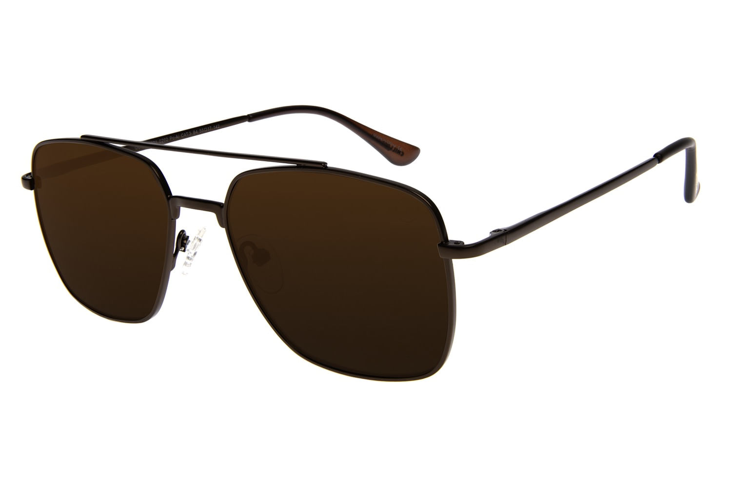 Óculos de Sol Masculino Chilli Beans BF Executivo Marrom Polarizado OC.MT.3801.0202 M