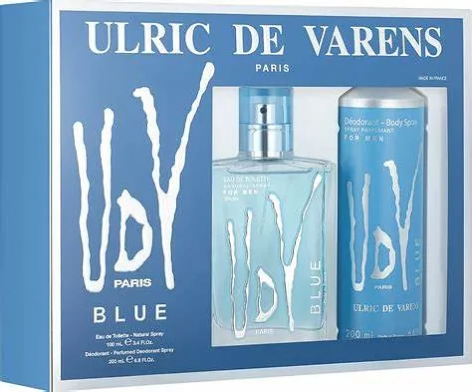 Kit Udv Blue Edt 100ml + Deodorant Perfumado 200ml