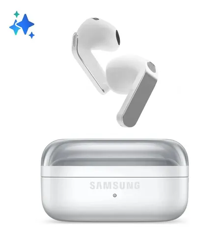 Fone Ouvido Samsung Galaxy Buds4 Branco Gemini