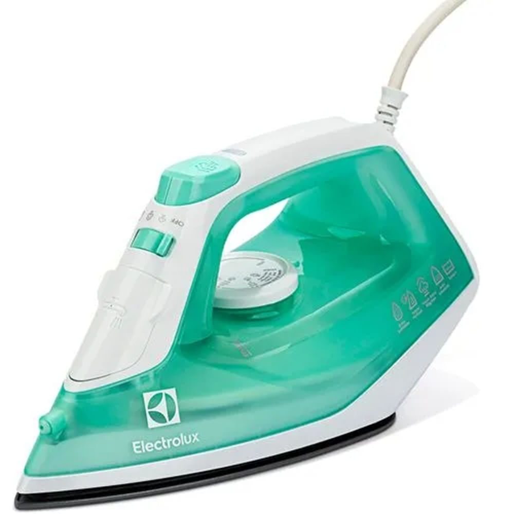 FERRO DE PASSAR ELECTROLUX EASYLINE 250ML COM VAPOR VERTICAL VERDE 127V SIE70