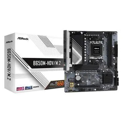 Placa-Mãe ASRock B650M-HDV/M.2, AMD B650, mATX