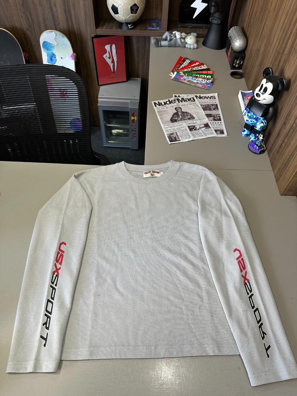 Moletom Vale Lives Forever Nardo Vsx Thermal Gray — P, Novo